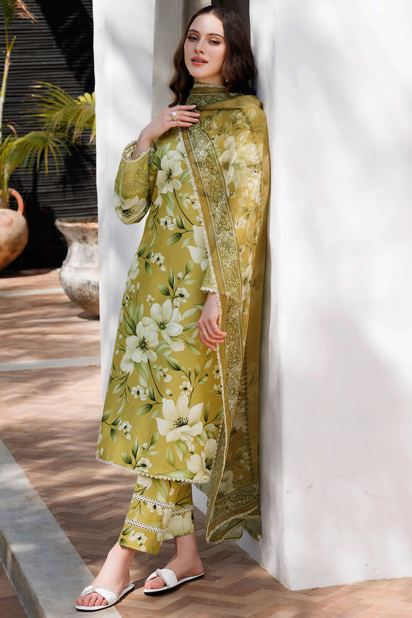 Farasha | Printed Essentials | Marigold Haze by Farasha - Designer Dress - Type: Ladies Clothes - Available at Libayah - 100% Original