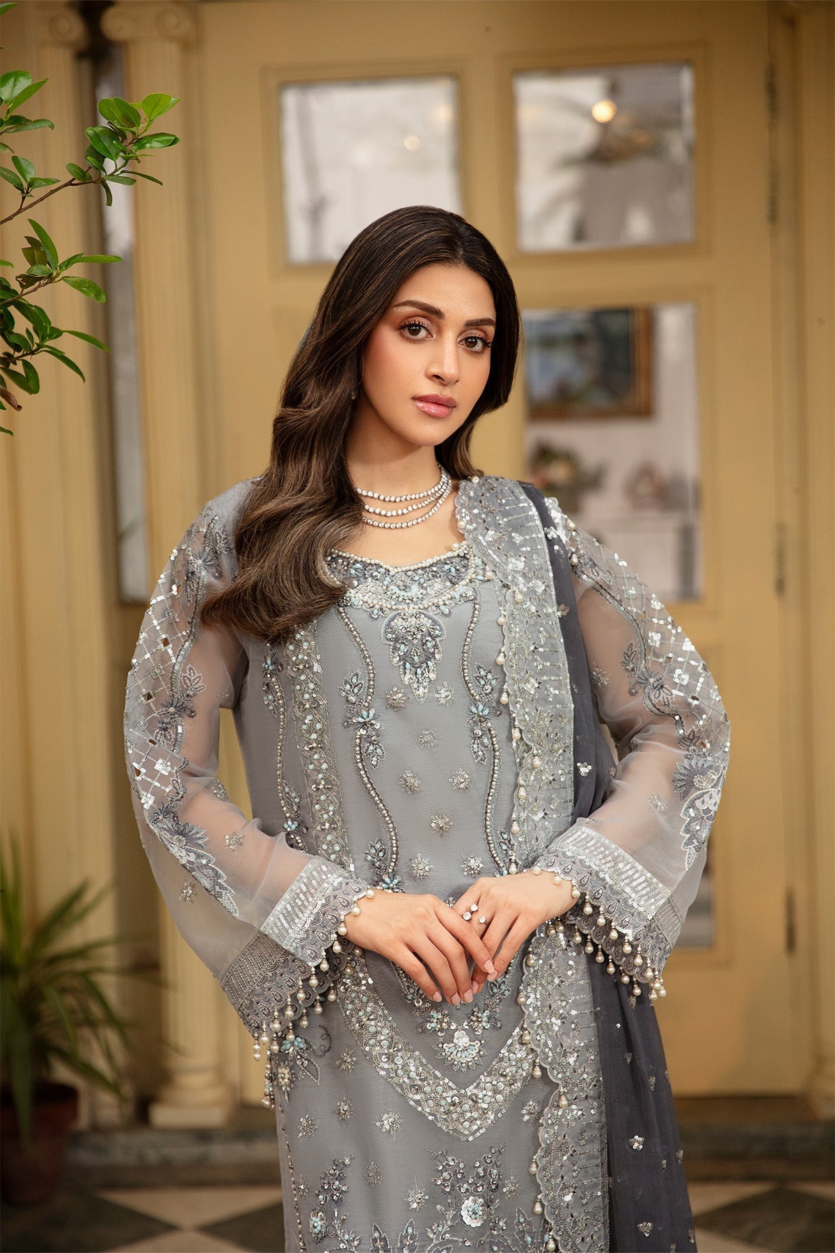 Raeesa Premium | Dehleez Formals | Dl 1033 by Raeesa Premium - Designer Dress  - Type : Ladies Clothes - Available at Libayah - 100% Original 
