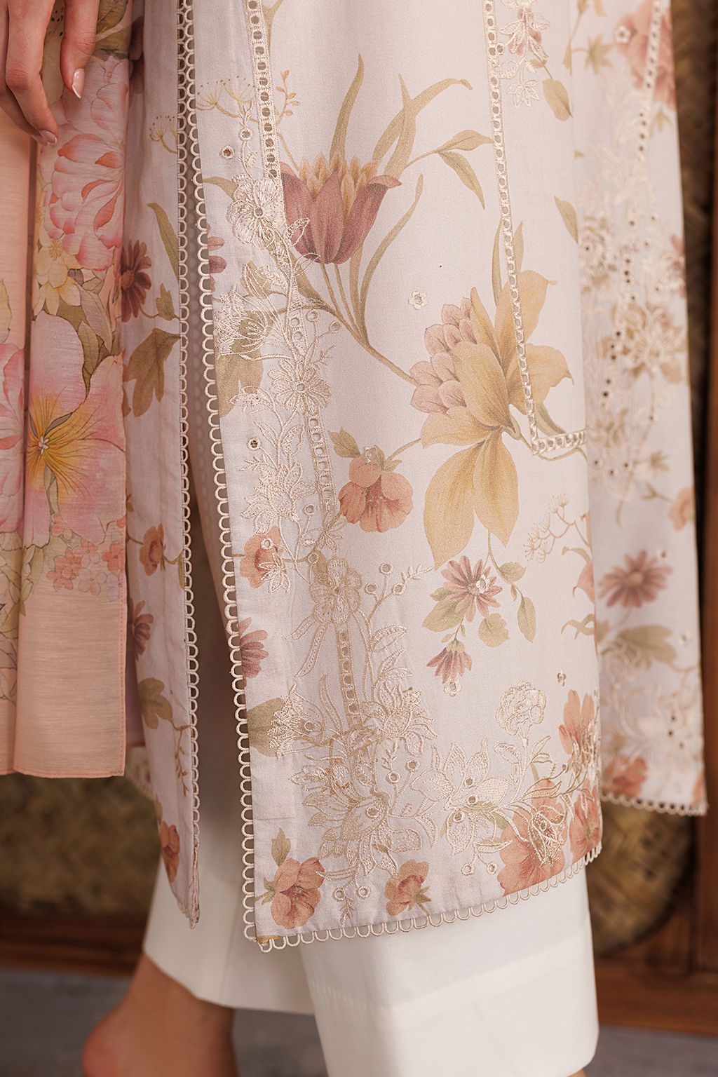 Iznik | Festive lawn 26 | IBE-05 Embroidered Lawn by Iznik - Designer Dress  - Type : Ladies Clothes - Available at Libayah - 100% Original 