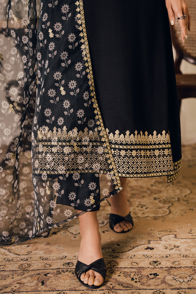 Cross Stitch | Luxury Pret | MOONSTRUCK by Cross Stitch - Designer Dress - Type: Luxury - Available at Libayah - 100% Original