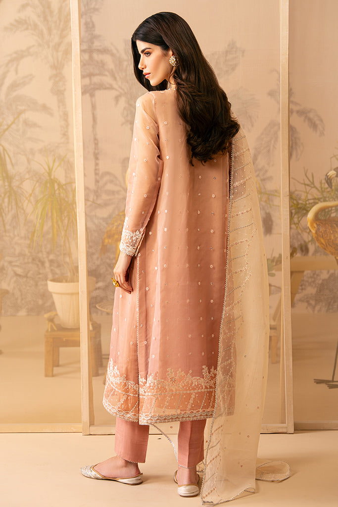 Cross Stitch | Luxe Atelier 24 | CORAL CASCADE by Cross Stitch - Designer Dress - Type: Ladies Clothes - Available at Libayah - 100% Original