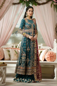 Qalamkar | Dilnaz Wedding Formals | DN-02 SABRINA by Qalamkar - Designer Dress  - Type : Wedding Dress - Available at Libayah - 100% Original 