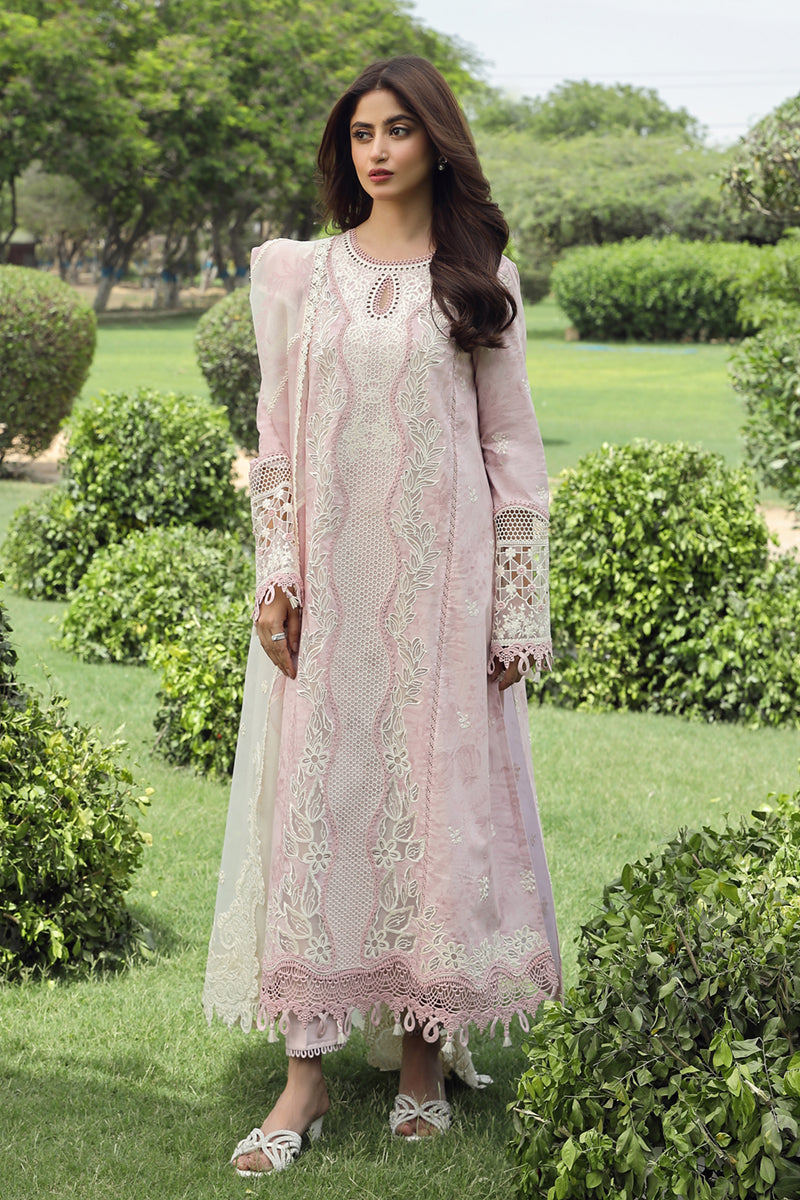 Qalamkar | Festive Lawn 2024 | PS-09 FARVA by Qalamkar - Designer Dress - Type: Ladies Clothes - Available at Libayah - 100% Original