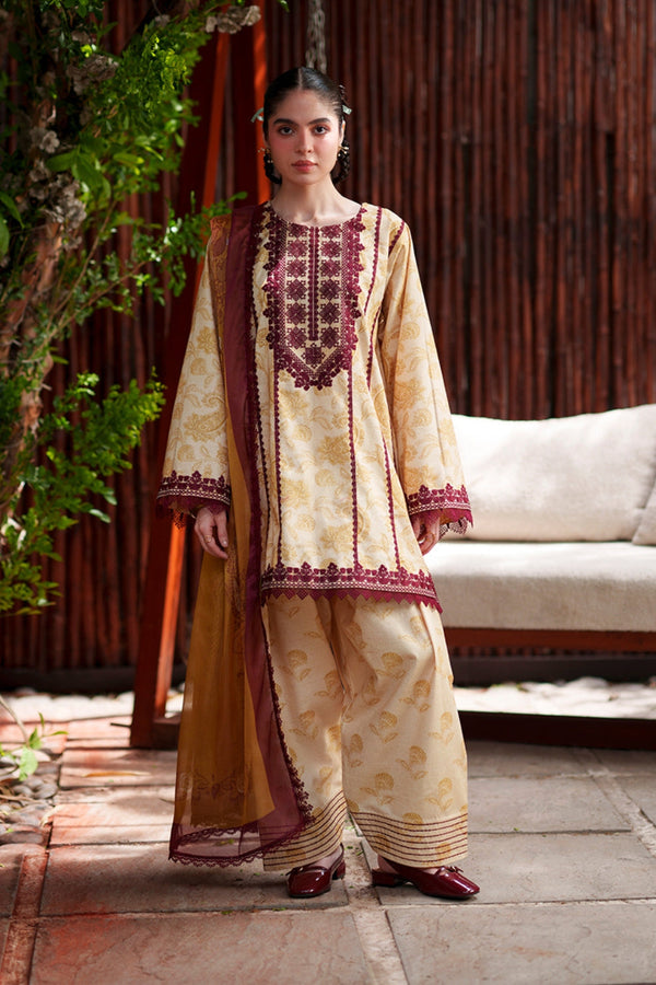 Saira Rizwan | Laanem SS 26 | ZAREEN-A-SRL26-06 by Saira Rizwan - Designer Dress  - Type : Ladies Clothes - Available at Libayah - 100% Original 