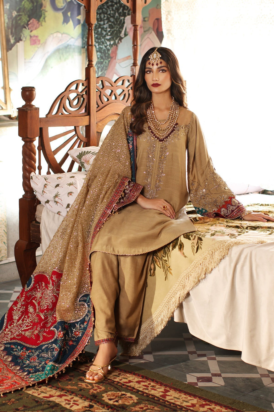 Mina Kashif | Luxury Pret | MKF23-16 by Mina Kashif - Designer Dress - Type: Formal - Available at Libayah - 100% Original
