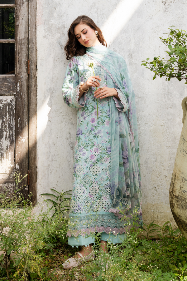 Aabyaan | Shezlin Chikankari 26 | VIRELLE (AZ-13) by Aabyaan - Designer Dress - Type : Luxury Dress - Available at Libayah - 100% Original