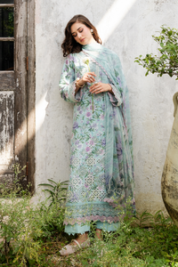 Aabyaan | Shezlin Chikankari 26 | VIRELLE (AZ-13) by Aabyaan - Designer Dress - Type : Luxury Dress - Available at Libayah - 100% Original