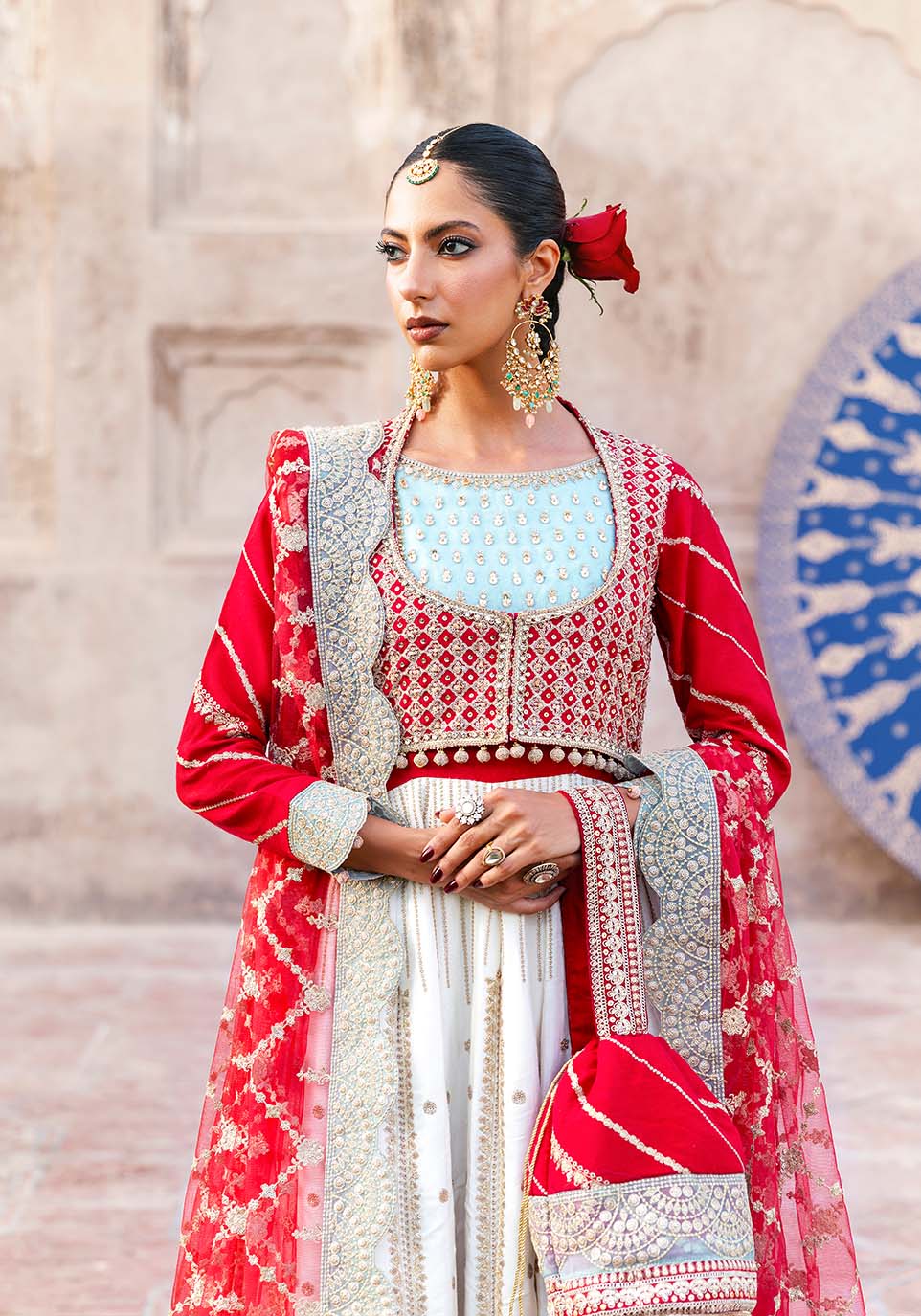Gulrukh – authentic Pakistani formal dress from the Zarqash Arzoo Festive Collection collection for women in the UK.