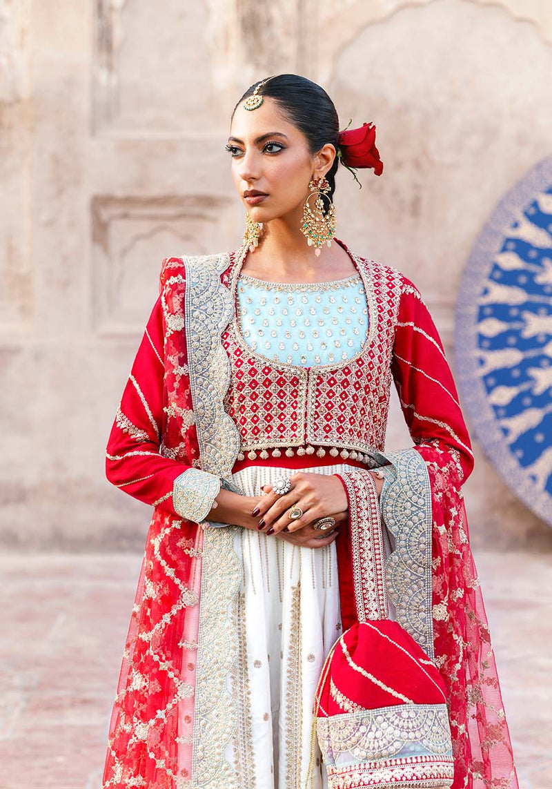 Gulrukh – authentic Pakistani formal dress from the Zarqash Arzoo Festive Collection collection for women in the UK.