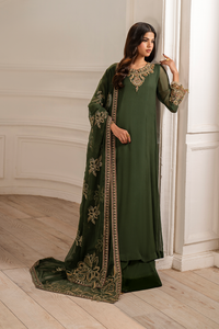 Iznik | Festive Formal |  UE-416 Embroidered Chiffon by Iznik - Designer Dress  - Type : Ladies Clothes - Available at Libayah - 100% Original 