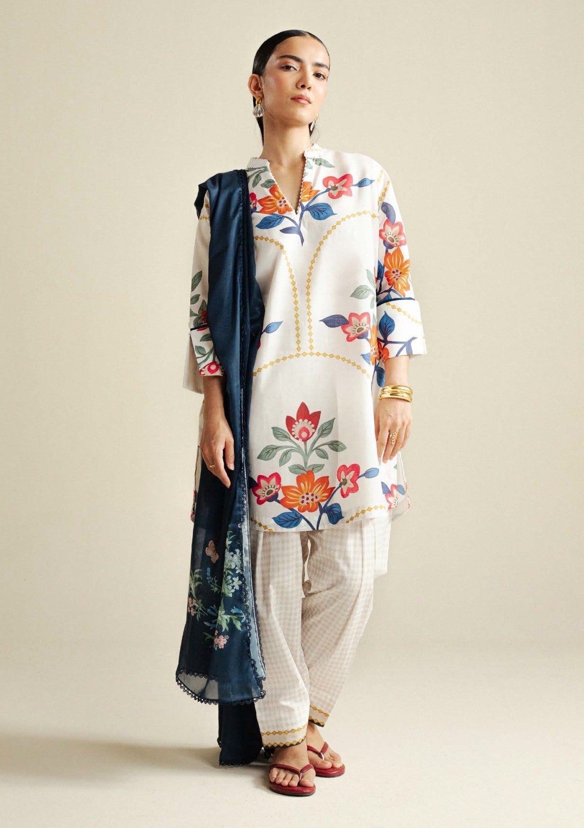 Zara Shahjahan | Coco Prints 25 | Loom-3A by Zara Shahjahan - Designer Dress  - Type : Ladies Clothes - Available at Libayah - 100% Original 