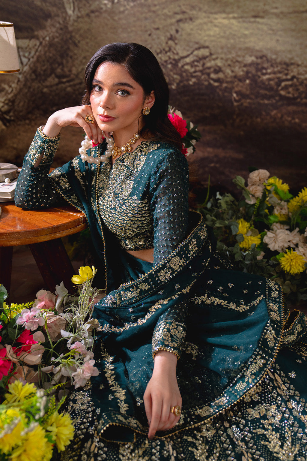 Neeshay | Dastaan Formals 25 | Shahnoor by Neeshay - Designer Dress  - Type : Ladies Clothes - Available at Libayah - 100% Original 