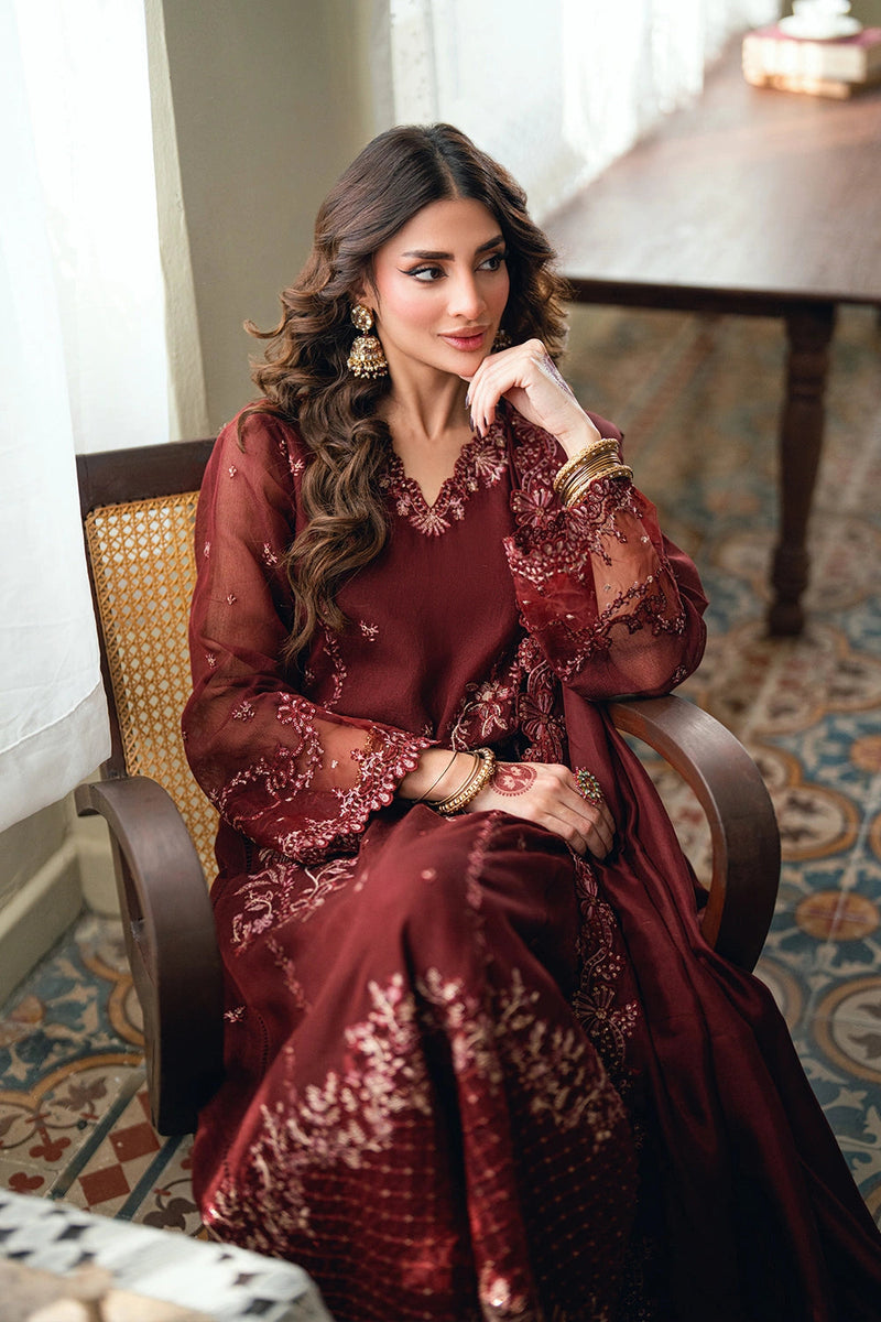 Azure | Eid Drop | Hibiscus - by Libayah - Registered Vendor of : Azure - 100% Original Designer Dress