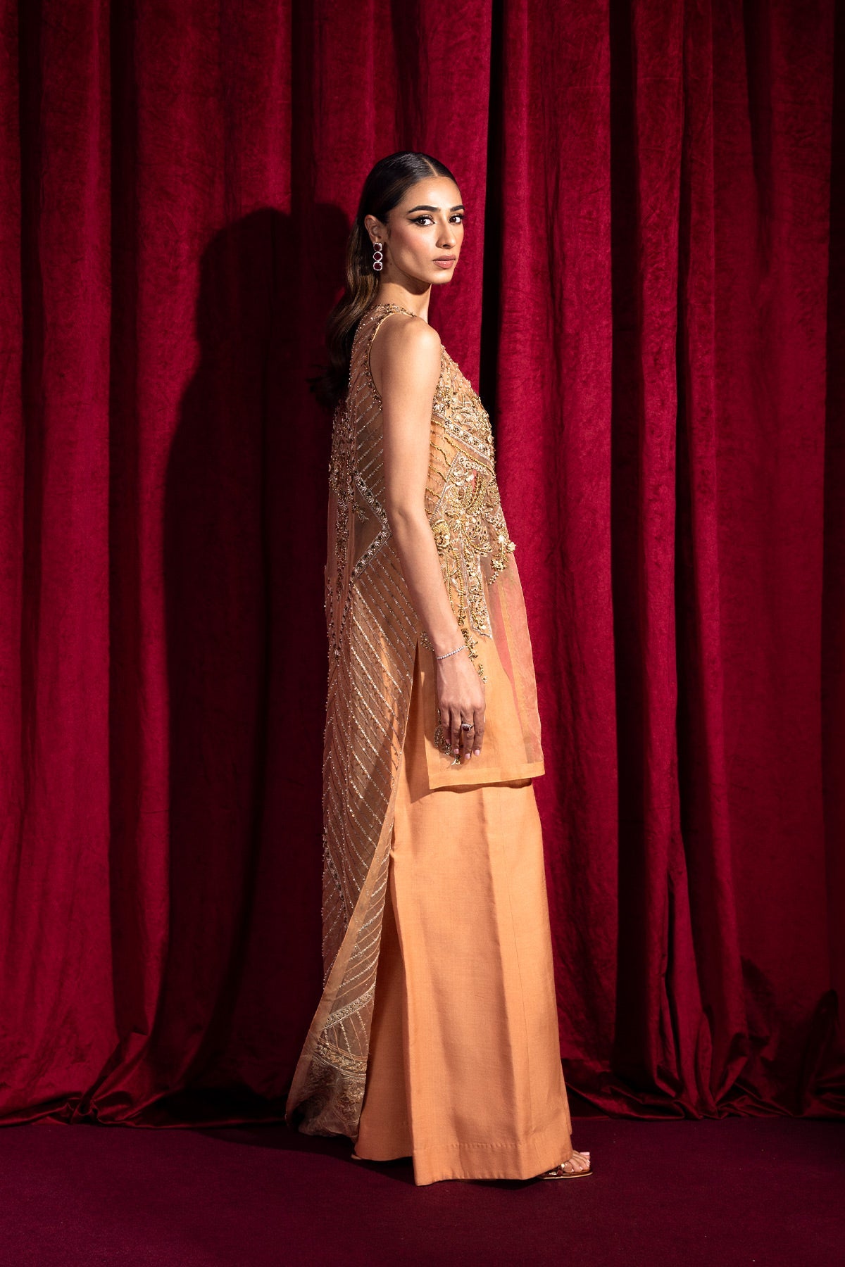 Mina Kashif | Luxury Pret | Fiamma by Mina Kashif - Designer Dress - Type: Formal - Available at Libayah - 100% Original