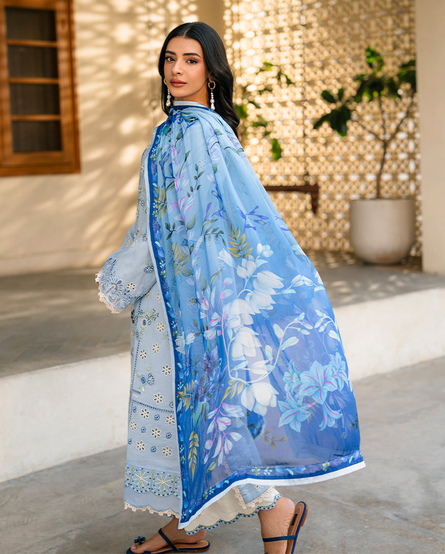 Roheenaz | Aashiyana Lawn | Mahnoor by Roheenaz - Designer Dress - Type: Ladies Clothes - Available at Libayah - 100% Original