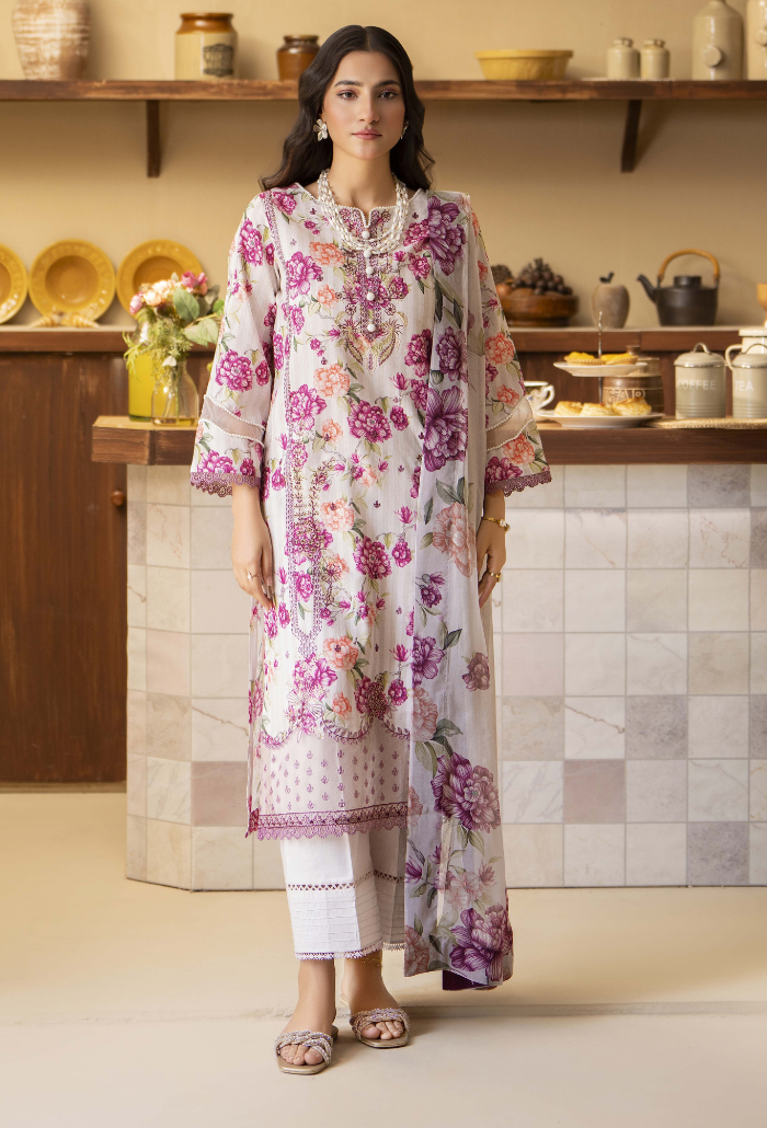 Humdum | Senora Lawn 25 | Senora - D10 by Humdum - Designer Dress - Type: Ladies Clothes - Available at Libayah - 100% Original