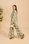 Fozia Khalid | Print Edit | Emeraude by Fozia Khalid - Designer Dress - Type: Casuals - Available at Libayah - 100% Original