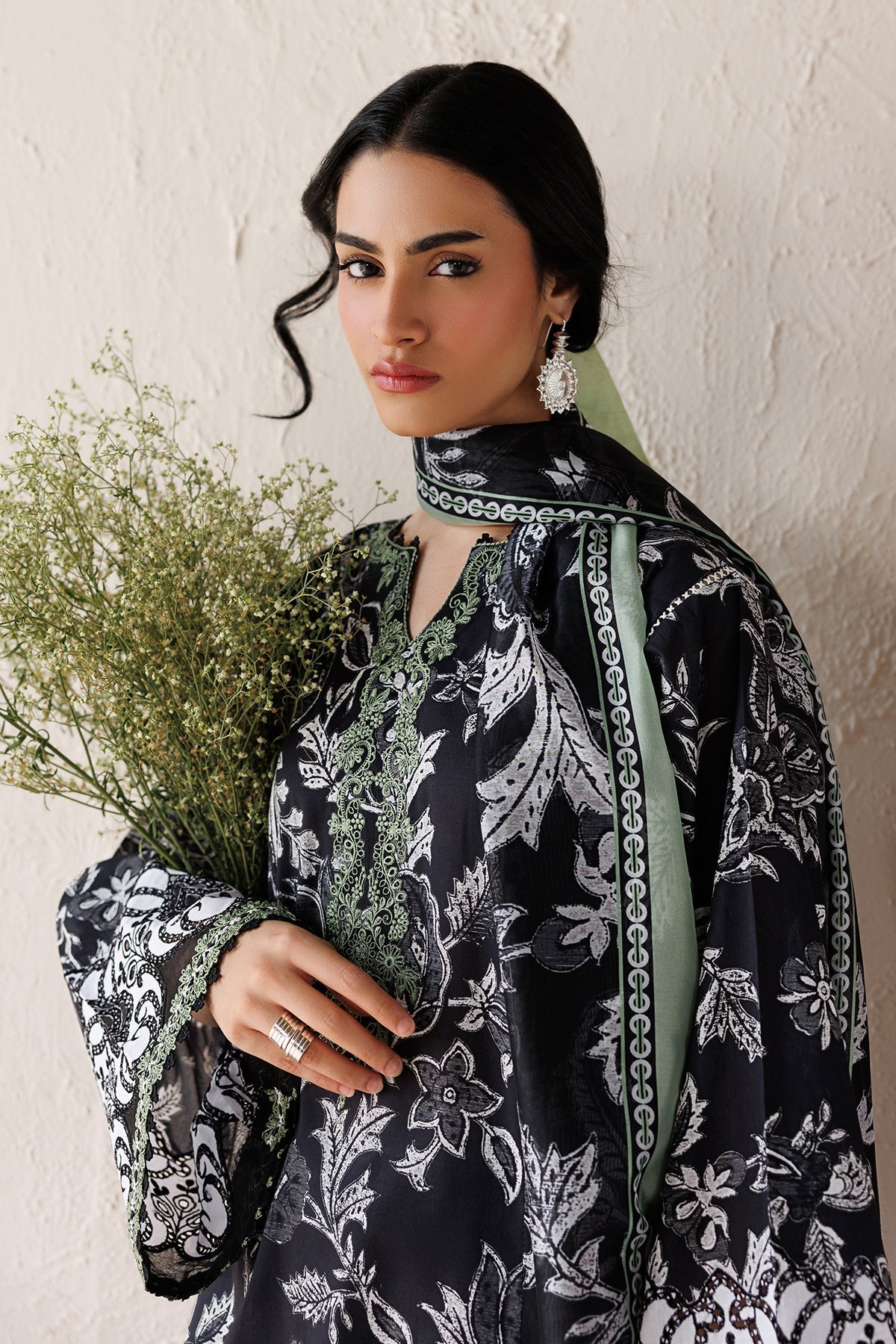 Baroque | Luxury Summer Pret | UF-4515 by Baroque - Designer Dress  - Type : Ladies Clothes - Available at Libayah - 100% Original 