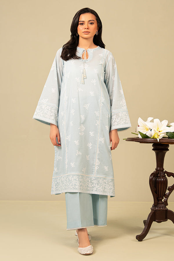 Cross Stitch | Daily Wear | STERLING BLUE by Cross Stitch - Designer Dress - Type: Casuals - Available at Libayah - 100% Original