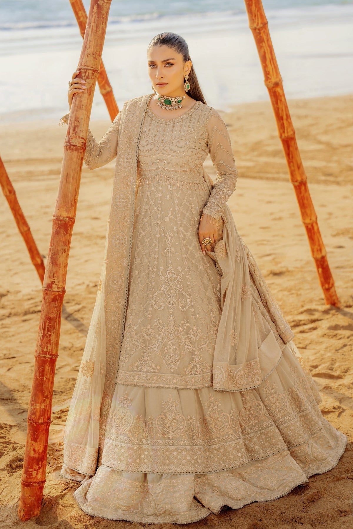 Naqshi | Sahil Kinaray | ALARA by Naqshi - Designer Dress - Type: Ladies Clothes - Available at Libayah - 100% Original