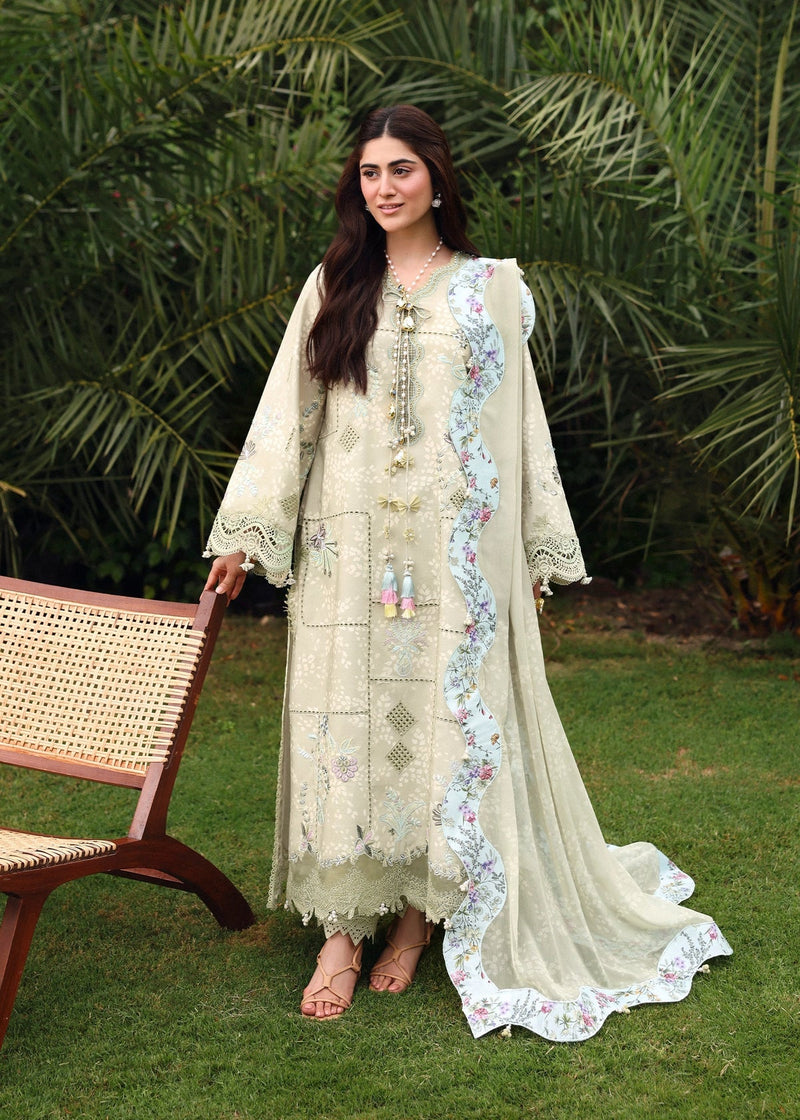 Sardinia | Embroidered Lawn Edit 26 | Monsoon Sage by Sardinia - Designer Dress  - Type : Ladies Clothes - Available at Libayah - 100% Original 