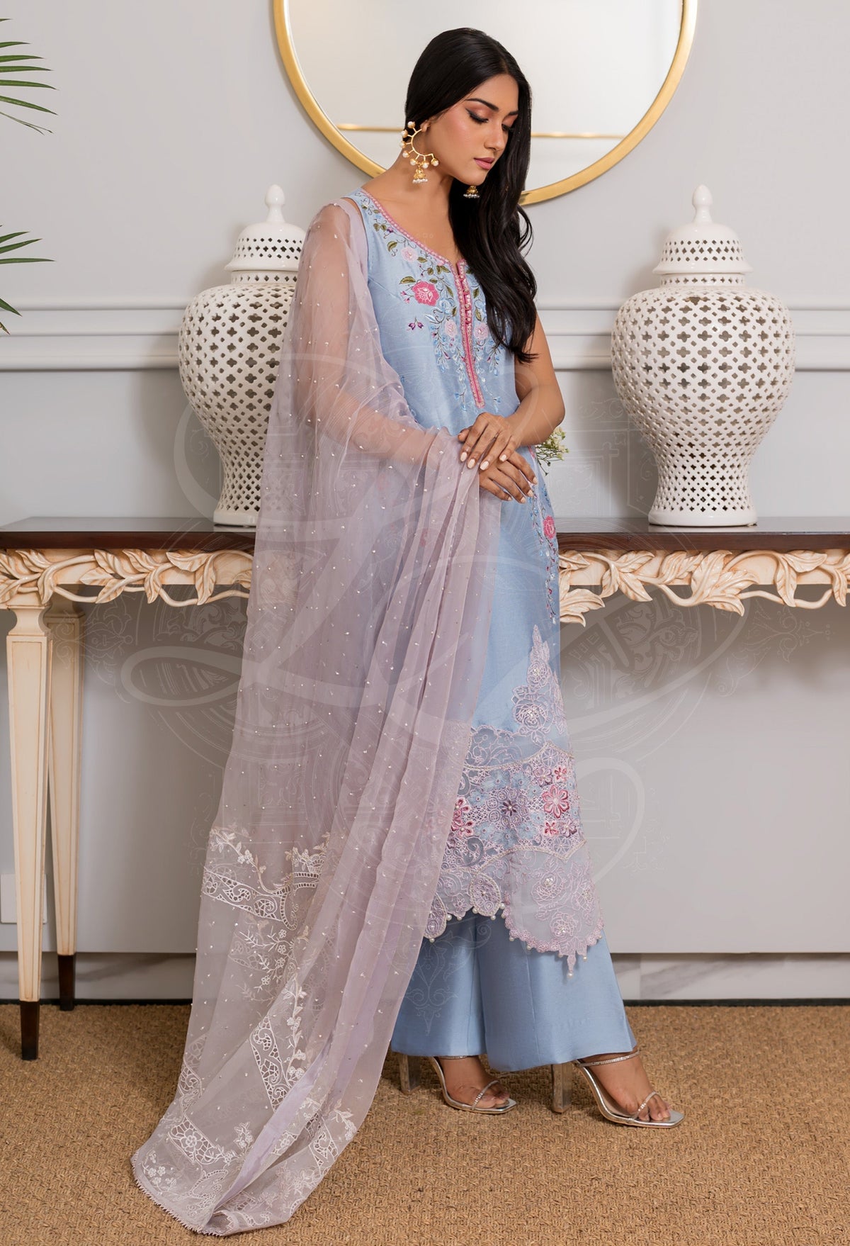 Afrozeh | Basic Pret 26 RTW | NACRE by Afrozeh - Designer Dress  - Type : Ladies Clothes - Available at Libayah - 100% Original 