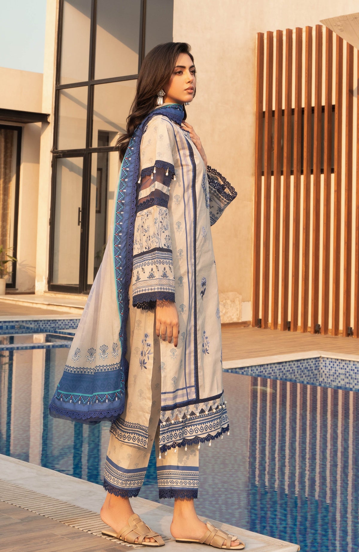 Alzohaib | Premium Prints 25 | AZP-25-14 by Al Zohaib - Designer Dress - Type: Ladies Clothes - Available at Libayah - 100% Original