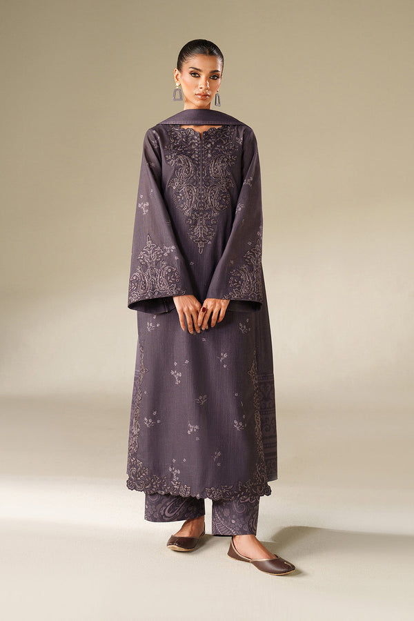Iznik | Winter Chapter 25 | UE-558 Printed Khaddar by Iznik - Designer Dress - Type : Ladies Clothes - Available at Libayah - 100% Original 