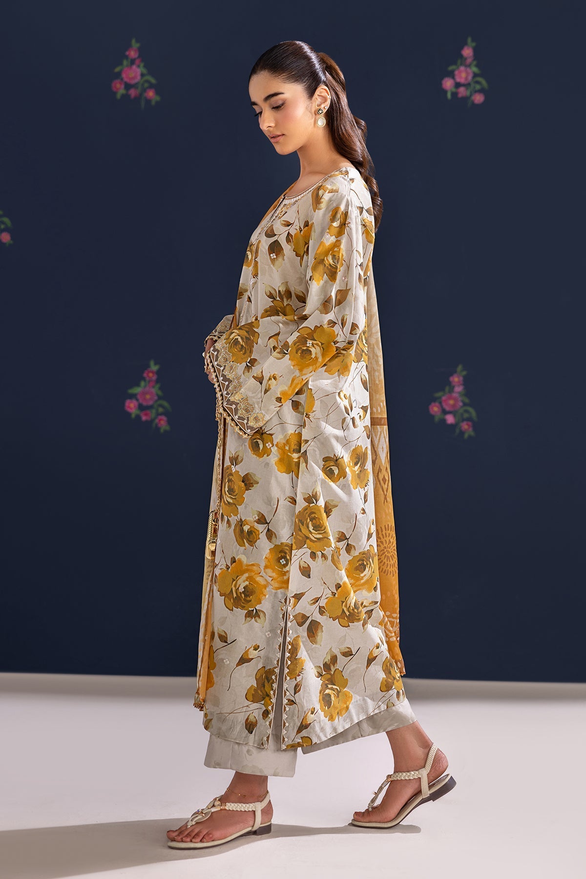 Baroque | Luxury Summer Pret | UF-4462 by Baroque - Designer Dress  - Type : Ladies Clothes - Available at Libayah - 100% Original 