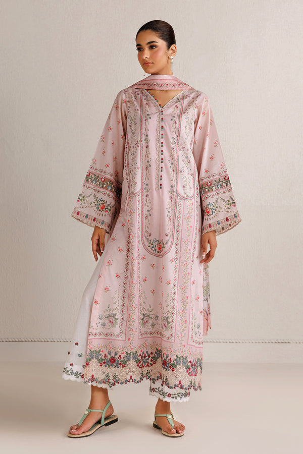 Baroque | Luxury Summer Pret |  UF-4513 by Baroque - Designer Dress  - Type : Ladies Clothes - Available at Libayah - 100% Original 