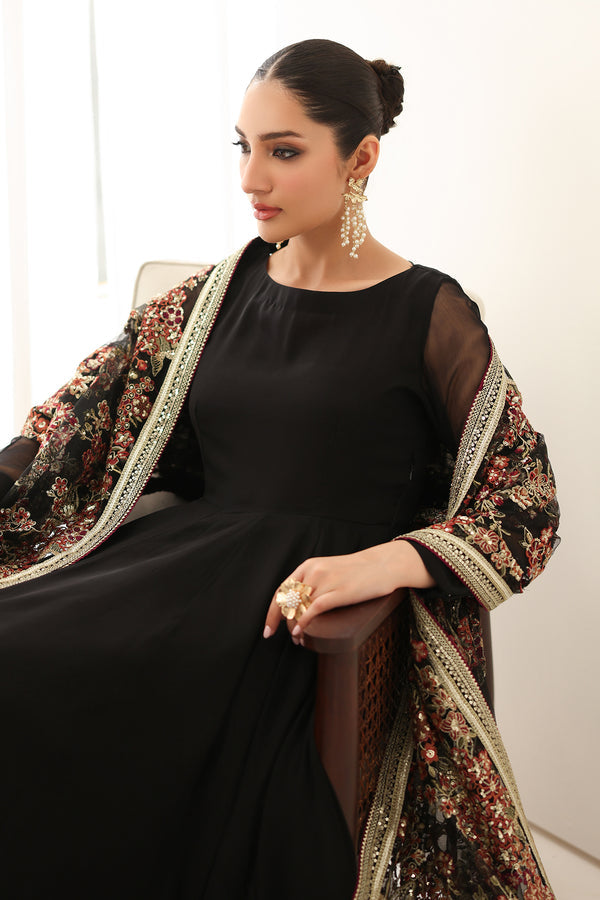 Baroque | Luxury Pret 25 | EMBROIDERED CHIFFON PR-1161 by Baroque - Designer Dress  - Type : Ladies Clothes - Available at Libayah - 100% Original 