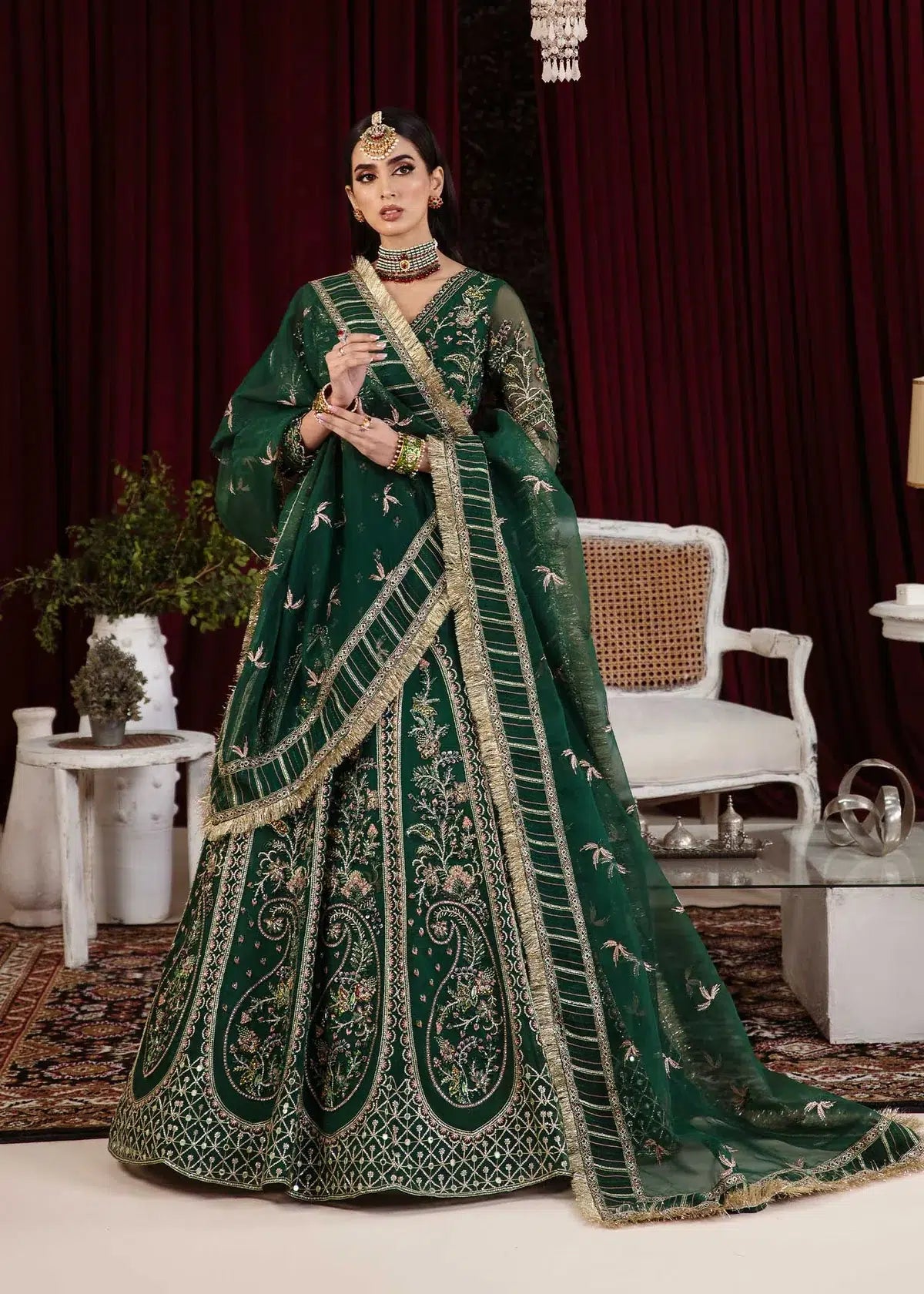 Dastoor | Noor-E-Jahan Wedding Collection 24 | Rawiya by Dastoor - Designer Dress - Type: Ladies Clothes - Available at Libayah - 100% Original