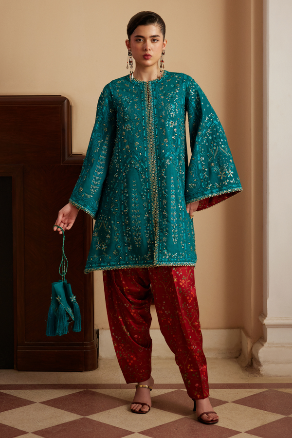 Soraya | Silk Edit 26 | Alina by Soraya - Designer Dress  - Type : Ladies Clothes - Available at Libayah - 100% Original 