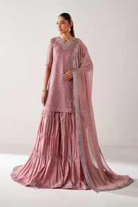 Baroque | Formals Collection | EMBROIDERED CHIFFON UF-4388 by Baroque - Designer Dress  - Type : Ladies Clothes - Available at Libayah - 100% Original 