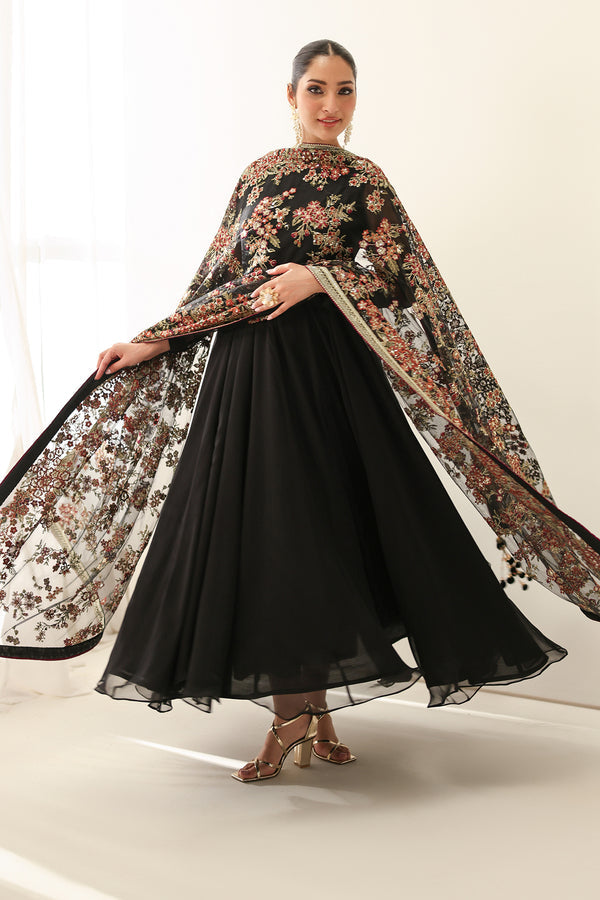 Baroque | Luxury Pret 25 | EMBROIDERED CHIFFON PR-1161 by Baroque - Designer Dress  - Type : Ladies Clothes - Available at Libayah - 100% Original 