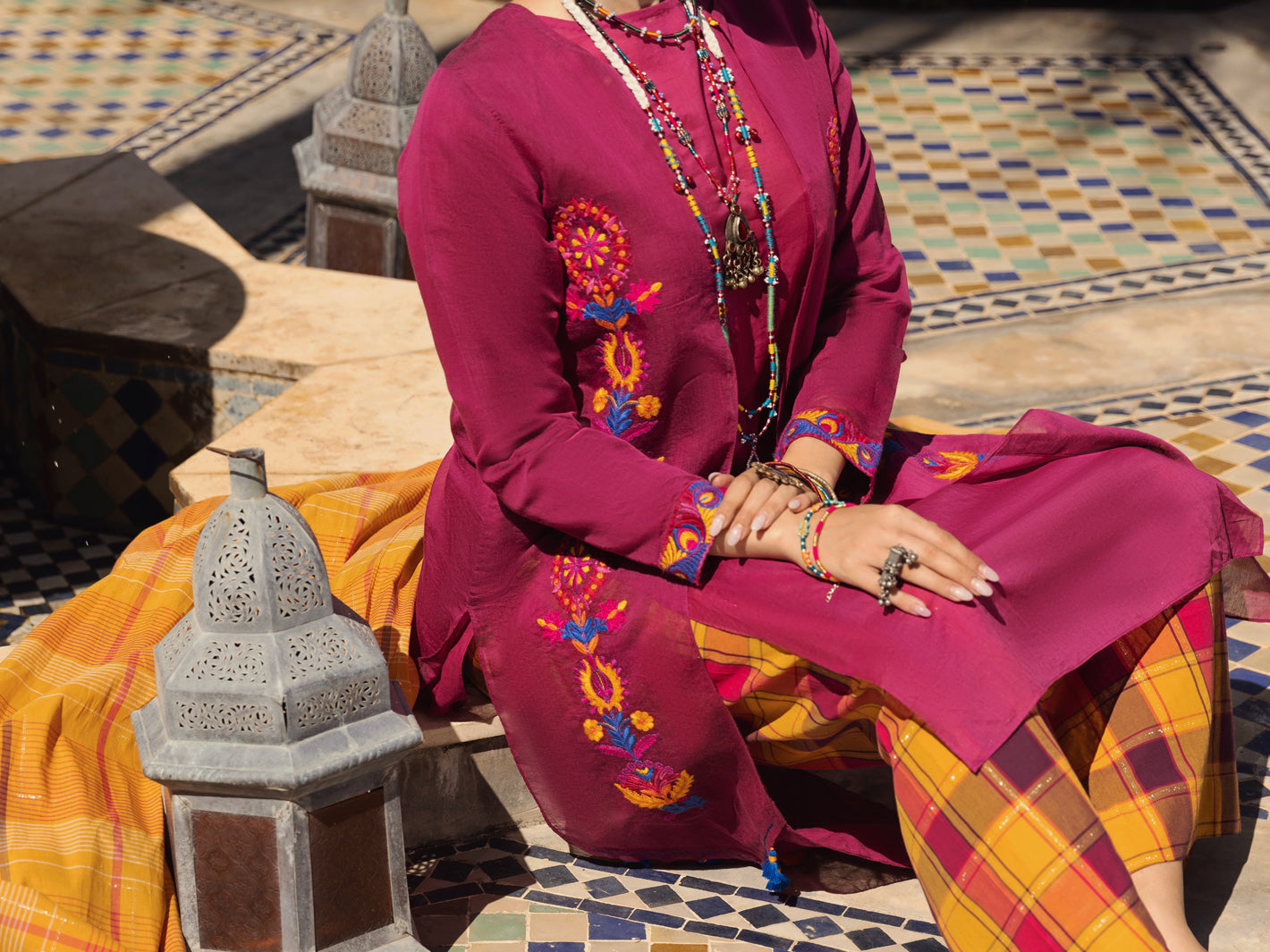 Almirah | Luxury Edit | ALP-3PS-1442 by Almirah - Designer Dress - Type: Luxury - Available at Libayah - 100% Original