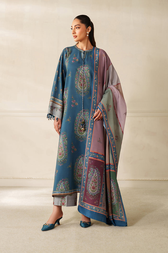 Baroque | Luxury Pret 25 | UF-4340 by Baroque - Designer Dress - Type : Ladies Clothes - Available at Libayah - 100% Original 