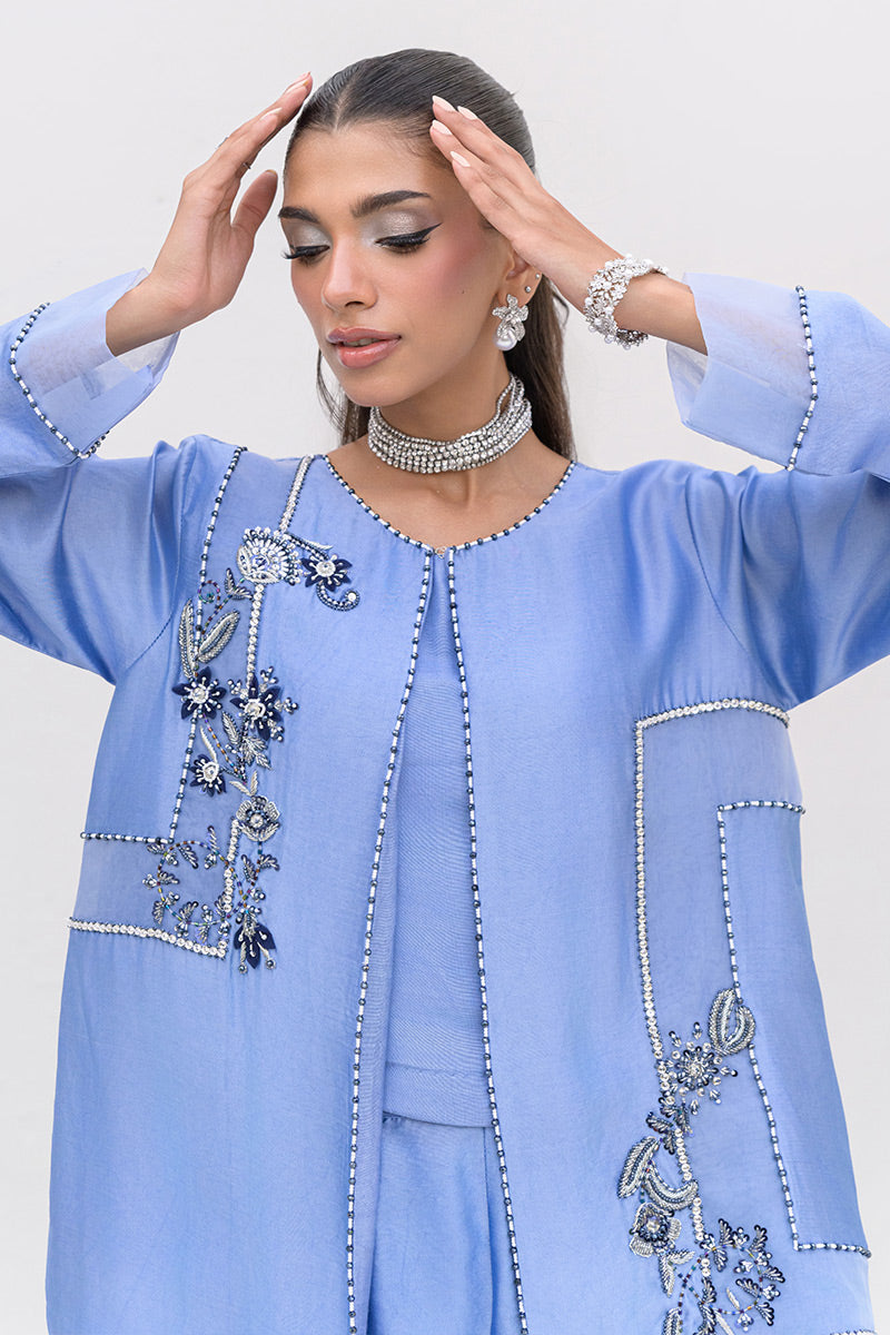 Chic Ophicial | Aarzu Luxe Pret | Moon Light Tiles by Chic Ophicial - Designer Dress  - Type : Ladies Clothes - Available at Libayah - 100% Original 