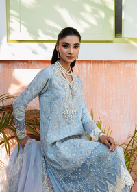 Maria Osama Khan | Rang e Noor Eid Edit | Sumbul-Sky Blue