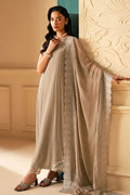 Cross Stitch | Luxe Atelier 25 | FEATHER GREY by Cross Stitch - Designer Dress - Type: Ladies Clothes - Available at Libayah - 100% Original
