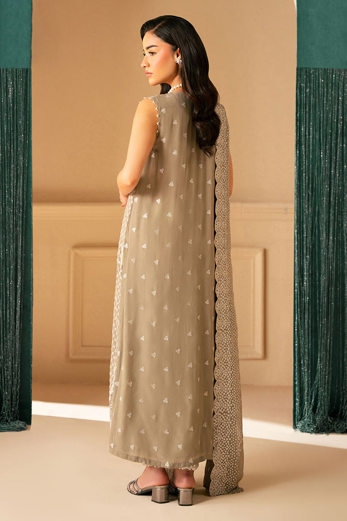 Cross Stitch | Luxe Atelier 25 | FEATHER GREY by Cross Stitch - Designer Dress - Type: Ladies Clothes - Available at Libayah - 100% Original