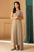 Cross Stitch | Luxe Atelier 25 | FEATHER GREY by Cross Stitch - Designer Dress - Type: Ladies Clothes - Available at Libayah - 100% Original