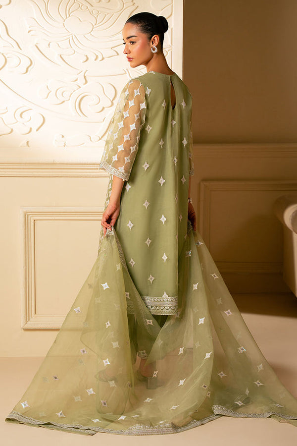 Cross Stitch | Luxe Atelier 25 | MINTED SAGE by Cross Stitch - Designer Dress - Type: Ladies Clothes - Available at Libayah - 100% Original