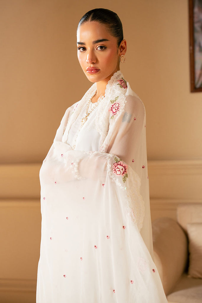 Cross Stitch | Luxe Atelier 25 | WHITE WHISPER by Cross Stitch - Designer Dress - Type: Ladies Clothes - Available at Libayah - 100% Original