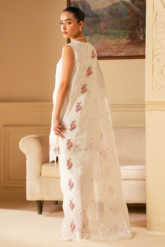 Cross Stitch | Luxe Atelier 25 | WHITE WHISPER by Cross Stitch - Designer Dress - Type: Ladies Clothes - Available at Libayah - 100% Original