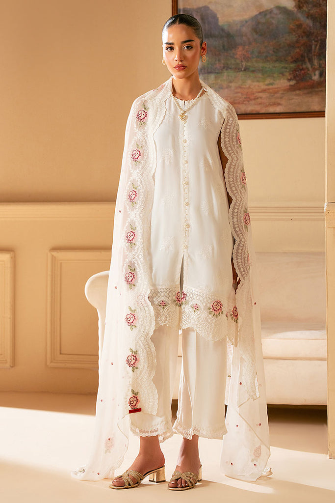 Cross Stitch | Luxe Atelier 25 | WHITE WHISPER by Cross Stitch - Designer Dress - Type: Ladies Clothes - Available at Libayah - 100% Original