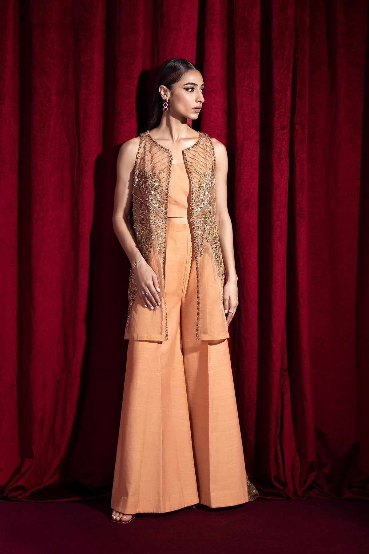 Mina Kashif | Luxury Pret | Fiamma by Mina Kashif - Designer Dress - Type: Formal - Available at Libayah - 100% Original