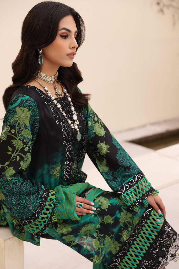 Charizma | Naranji Embroidered Lawn 24 | CN4-007 by Charizma - Designer Dress - Type: Ladies Clothes - Available at Libayah - 100% Original