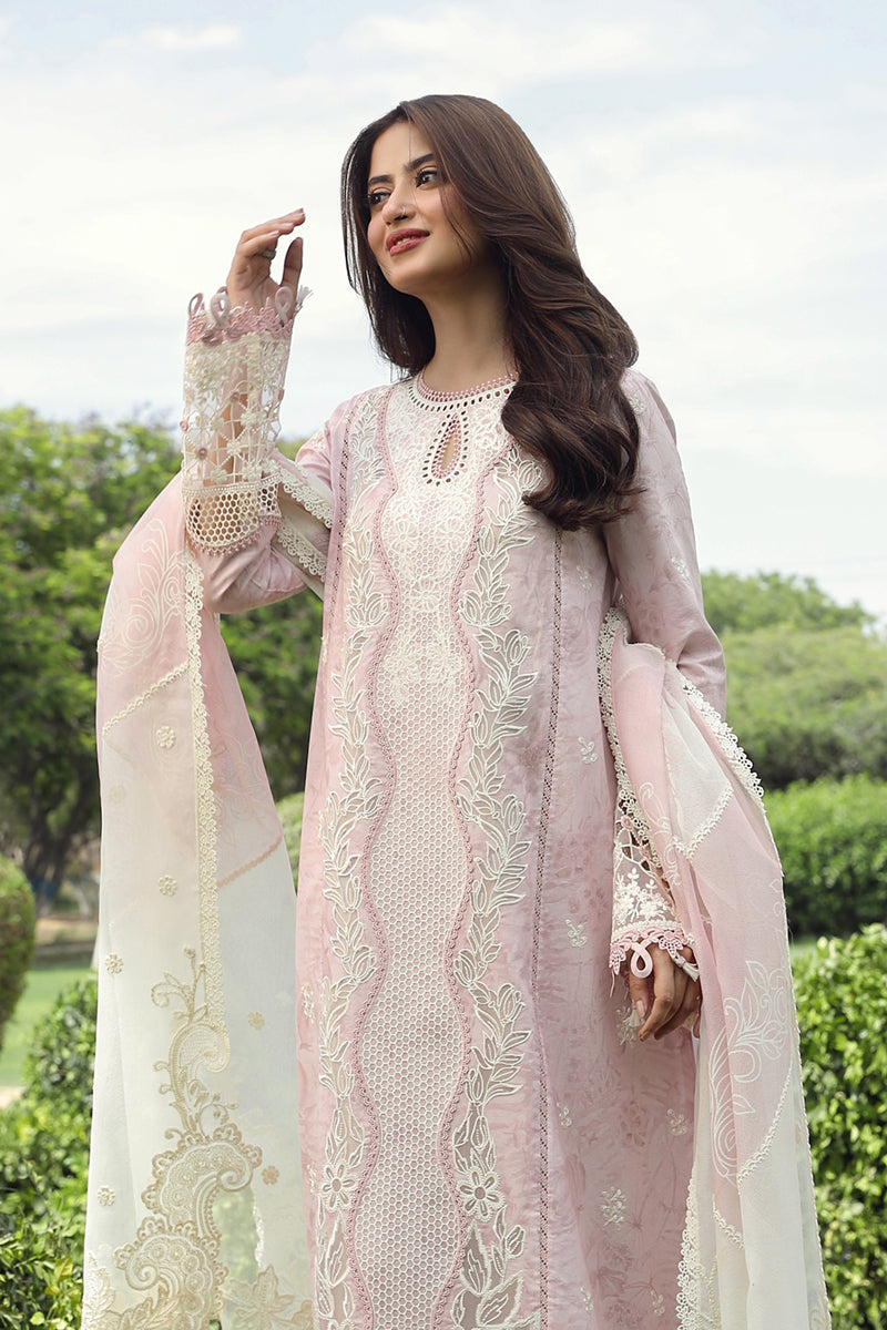Qalamkar | Festive Lawn 2024 | PS-09 FARVA by Qalamkar - Designer Dress - Type: Ladies Clothes - Available at Libayah - 100% Original