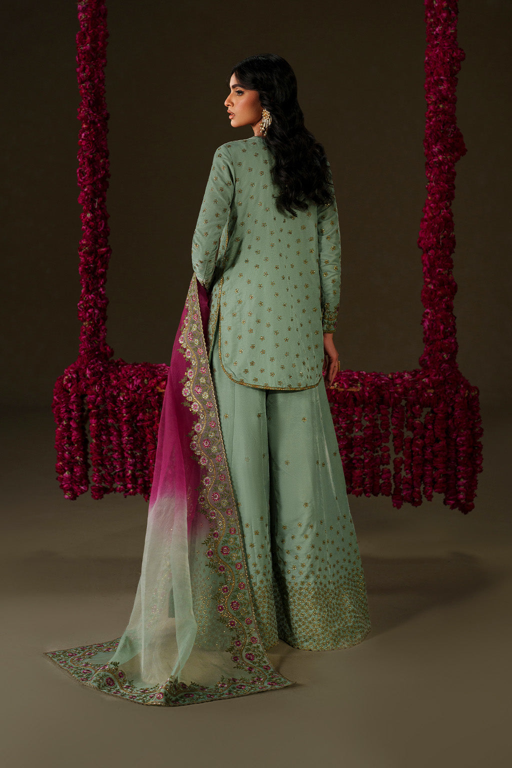 Iznik | Velvet 25 | IV-73 Embroidered Velvet by Iznik - Designer Dress - Type : Ladies Clothes - Available at Libayah - 100% Original 